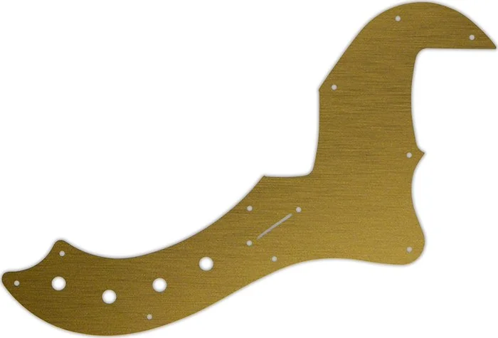 WD Custom Pickguard For Fender 5 String American Deluxe Or American Elite Dimension Bass V #14 Simul