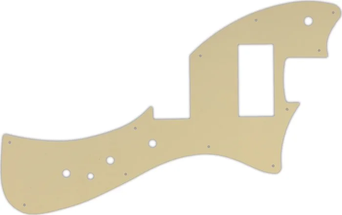 WD Custom Pickguard For Fender Alternate Reality Meteora HH #06 Cream