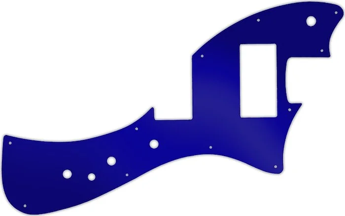 WD Custom Pickguard For Fender Alternate Reality Meteora HH #10DBU Dark Blue Mirror