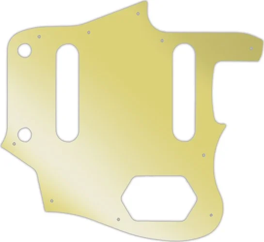 WD Custom Pickguard For Fender American Professional Jaguar #10GD Gold Mirror