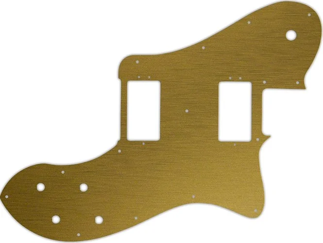 WD Custom Pickguard For Fender American Professional Deluxe Shawbucker Telecaster #14 Simulated Brus