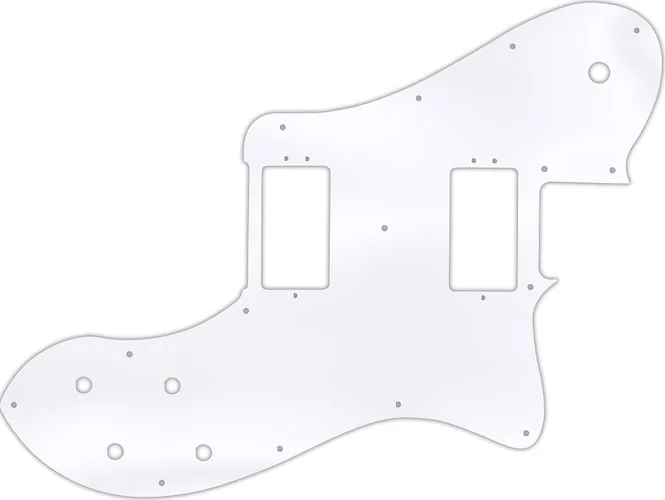 WD Custom Pickguard For Fender American Professional Deluxe Shawbucker Telecaster #45 Clear Acrylic