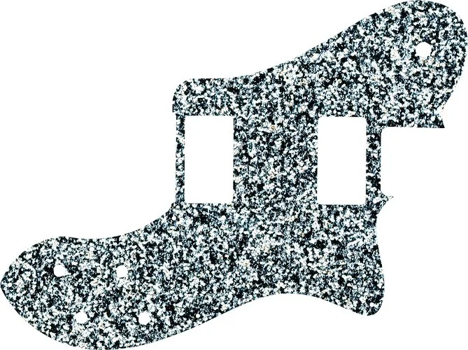 WD Custom Pickguard For Fender American Professional Deluxe Shawbucker Telecaster #60SS Silver Sparkle 