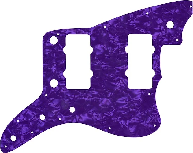 WD Custom Pickguard For Fender American Professional Jazzmaster #28PRL Light Purple Pearl