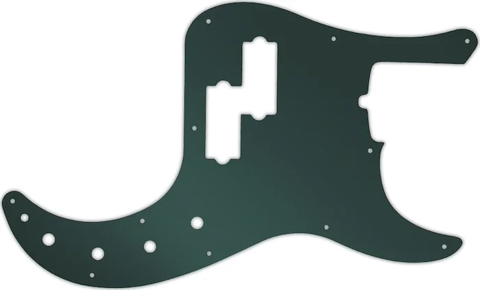 WD Custom Pickguard For Fender American Deluxe 21 Fret Precision Bass #10S Smoke Mirror