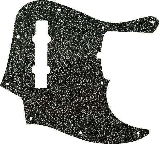 WD Custom Pickguard For Fender American Deluxe 21 Fret 5 String Jazz Bass #60BS Black Sparkle 