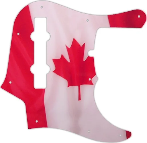 WD Custom Pickguard For Fender American Deluxe 1995-Present 22 Fret 5 String Jazz Bass #G11 Canadian