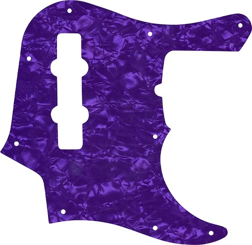 WD Custom Pickguard For Fender American Deluxe 1998-Present 22 Fret Jazz Bass #28PRL Light Purple Pearl