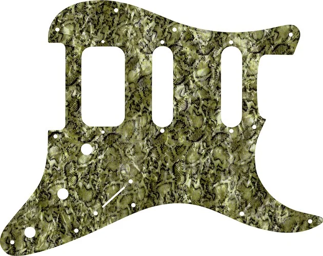 WD Custom Pickguard For Fender American Deluxe or Lone Star Stratocaster #31 Snakeskin