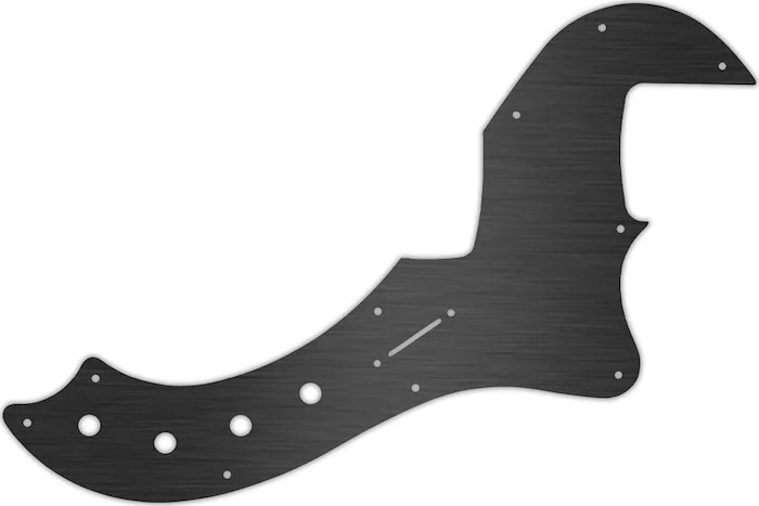 WD Custom Pickguard For Fender American Deluxe Or American Elite Dimension Bass IV #44 Bakelite