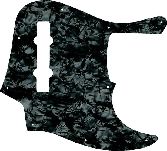 WD Custom Pickguard For Fender American Elite 5 String Jazz Bass V #28JBK Jet Black Pearl