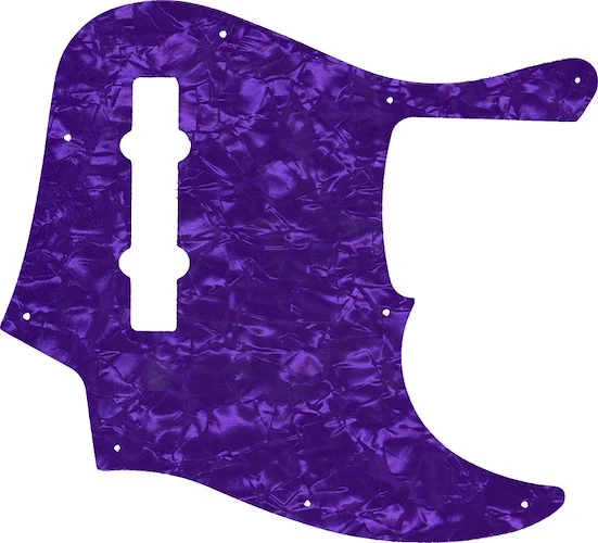 WD Custom Pickguard For Fender American Elite 5 String Jazz Bass V #28PRL Light Purple Pearl