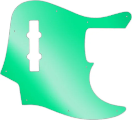 WD Custom Pickguard For Fender American Elite Jazz Bass #10GR Green Mirror