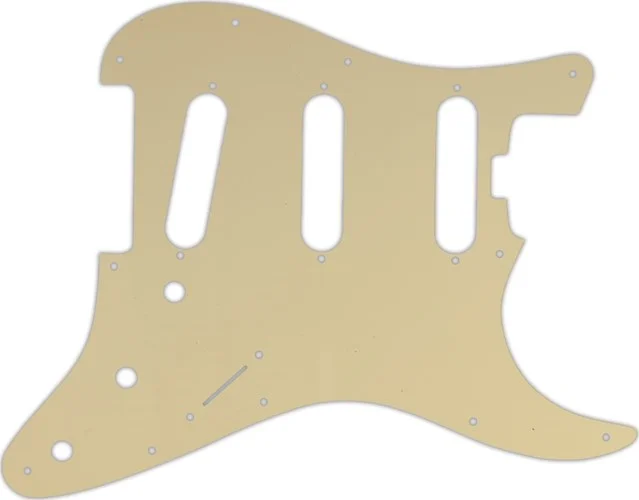 WD Custom Pickguard For Fender American Elite Stratocaster SSS #06T Cream Thin