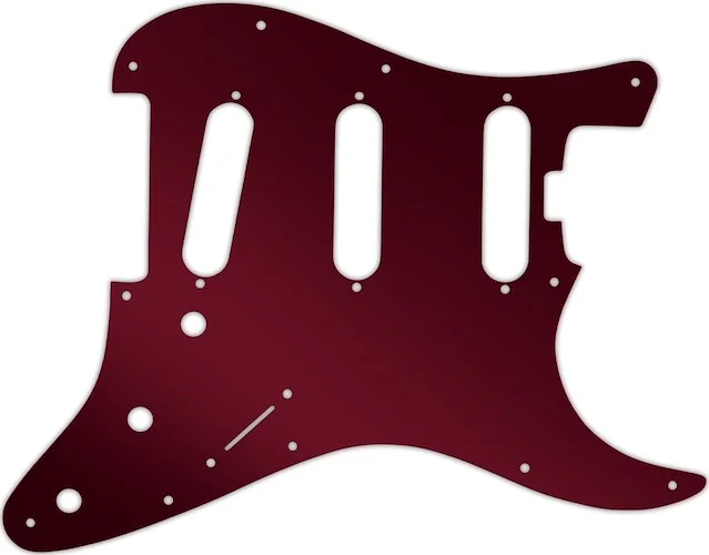 WD Custom Pickguard For Fender American Elite Stratocaster SSS #10R Red Mirror