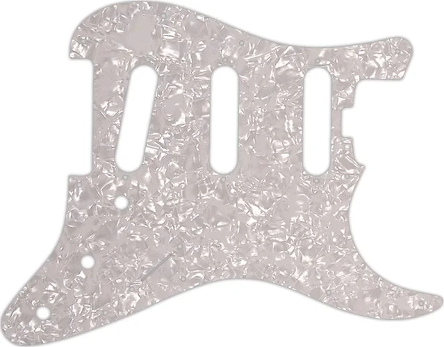 WD Custom Pickguard For Fender American Elite Stratocaster SSS #28 White Pearl/White/Black/White