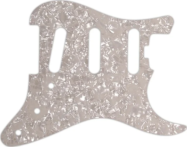 WD Custom Pickguard For Fender American Elite Stratocaster SSS #28A Aged Pearl/White/Black/White