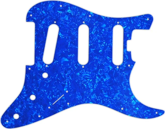 WD Custom Pickguard For Fender American Elite Stratocaster SSS #28BU Blue Pearl/White/Black/White