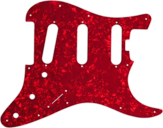 WD Custom Pickguard For Fender American Elite Stratocaster SSS #28R Red Pearl/White/Black/White
