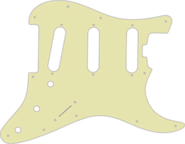 WD Custom Pickguard For Fender American Elite Stratocaster SSS #34 Mint Green 3 Ply