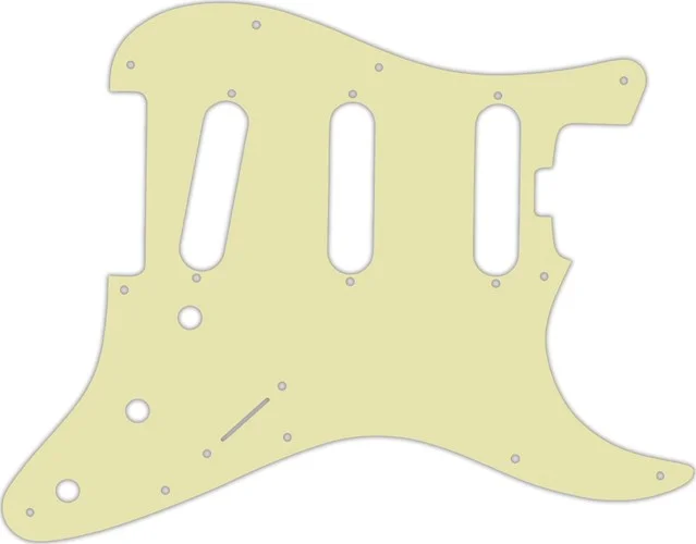 WD Custom Pickguard For Fender American Elite Stratocaster SSS #34S Mint Green Solid