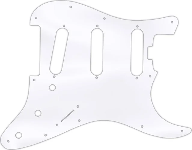 WD Custom Pickguard For Fender American Elite Stratocaster SSS #45T Clear Acrylic Thin