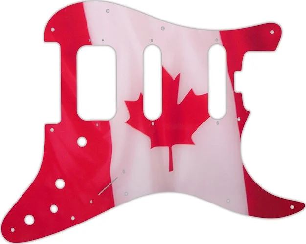 WD Custom Pickguard For Fender American Elite Stratocaster HSS #G11 Canadian Flag Graphic