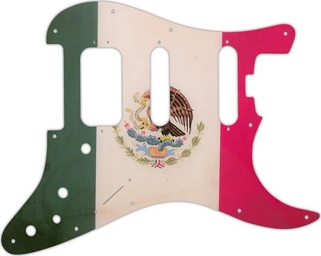 WD Custom Pickguard For Fender American Elite Stratocaster HSS #G12 Mexican Flag Graphic
