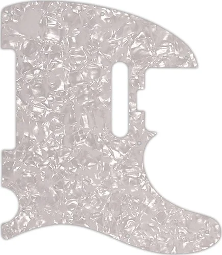 WD Custom Pickguard For Fender American Elite Telecaster #28 White Pearl/White/Black/White