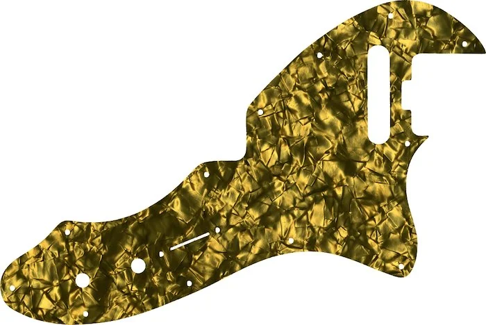 WD Custom Pickguard For Fender American Elite Telecaster Thinline #28GD Gold Pearl/Black/White/Black