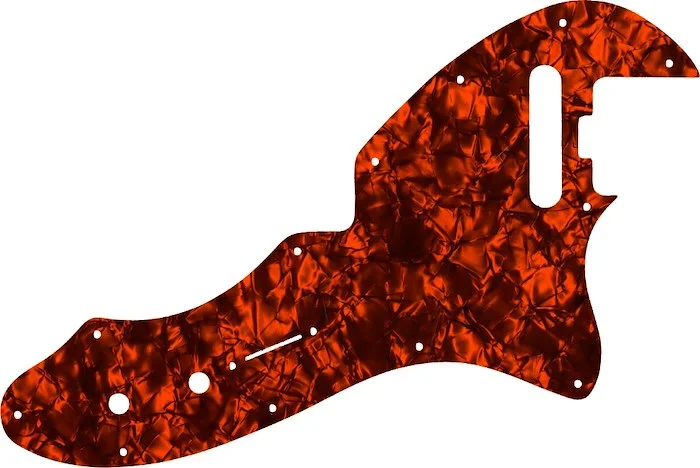 WD Custom Pickguard For Fender American Elite Telecaster Thinline #28OP Orange Pearl/Black/White/Black