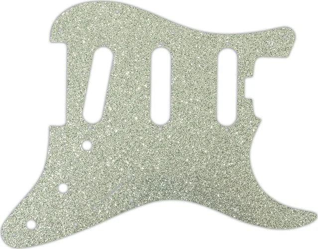 WD Custom Pickguard For Fender American Elite Stratocaster SSS #60SS Silver Sparkle 
