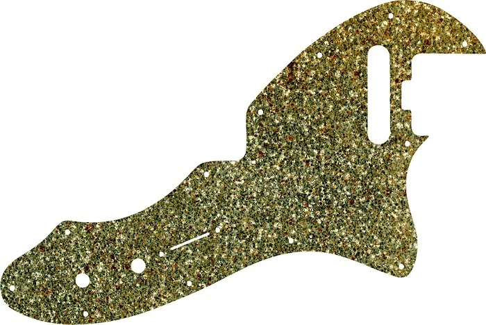 WD Custom Pickguard For Fender American Elite Telecaster Thinline #60GS Gold Sparkle 
