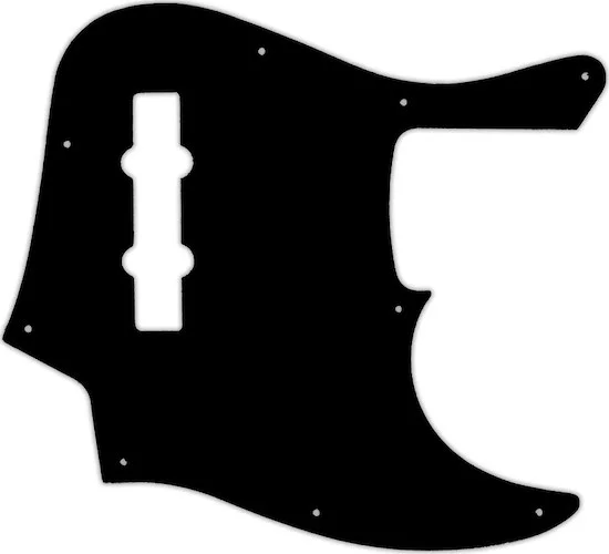 WD Custom Pickguard For Fender American Elite Jazz Bass #03G Black/Green/Black