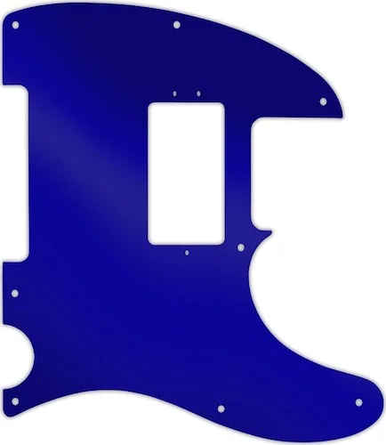 WD Custom Pickguard For Fender American Performer Telecaster Humbucker #10DBU Dark Blue Mirror