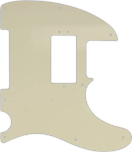 WD Custom Pickguard For Fender American Performer Telecaster Humbucker #55 Parchment 3 Ply