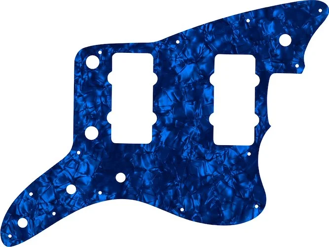 WD Custom Pickguard For Fender American Performer Jazzmaster #28DBP Dark Blue Pearl/Black/White/Black