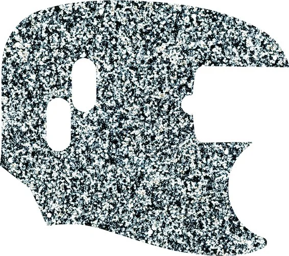 WD Custom Pickguard For Fender American Performer Mustang Bass #60SS Silver Sparkle 
