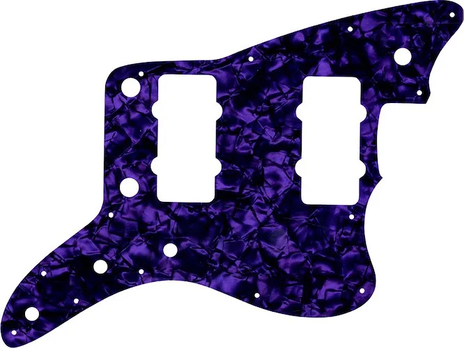 WD Custom Pickguard For Fender American Performer Jazzmaster #28PR Purple Pearl