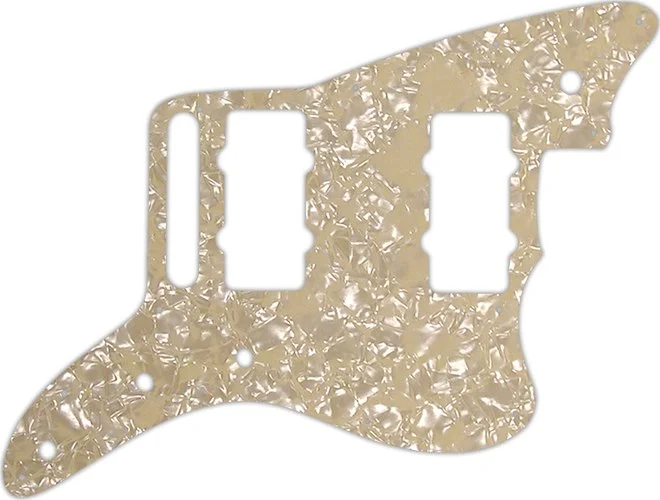 WD Custom Pickguard For Fender American Special Jazzmaster #28C Cream Pearl/Cream/Black/Cream