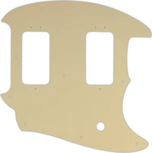 WD Custom Pickguard For Fender American Special Mustang #06 Cream