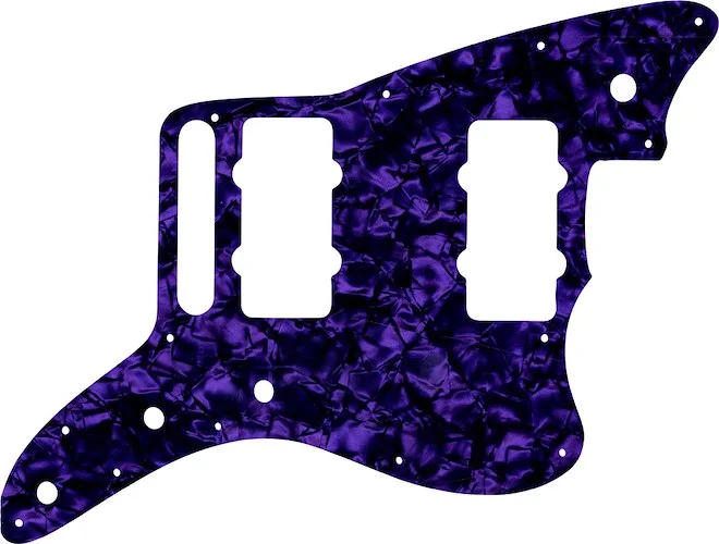 WD Custom Pickguard For Fender American Special Jazzmaster #28PR Purple Pearl