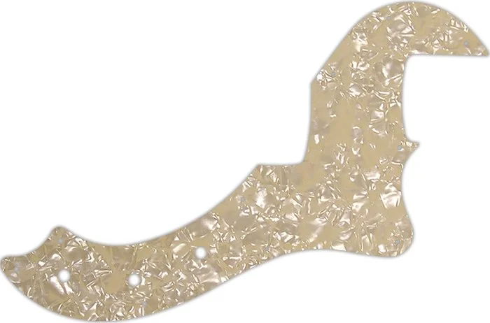 WD Custom Pickguard For Fender American Standard Dimension Bass IV #28C Cream Pearl/Cream/Black/Crea