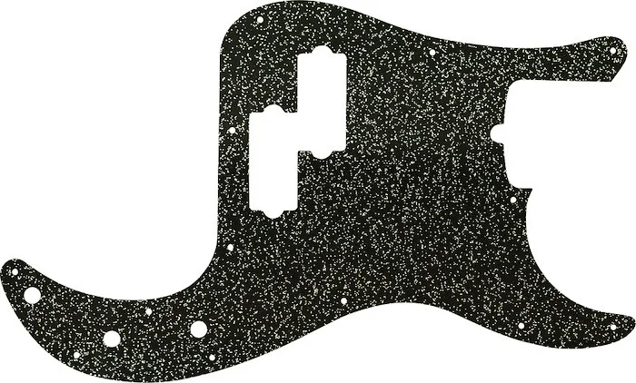 WD Custom Pickguard For Fender American Standard Precision Bass #60BS Black Sparkle 