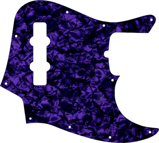 WD Custom Pickguard For Fender American Standard Jazz Bass #28PR Purple Pearl