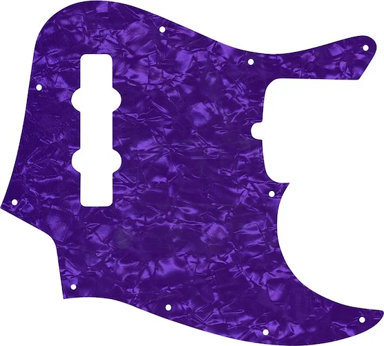 WD Custom Pickguard For Fender American Standard Jazz Bass #28PRL Light Purple Pearl