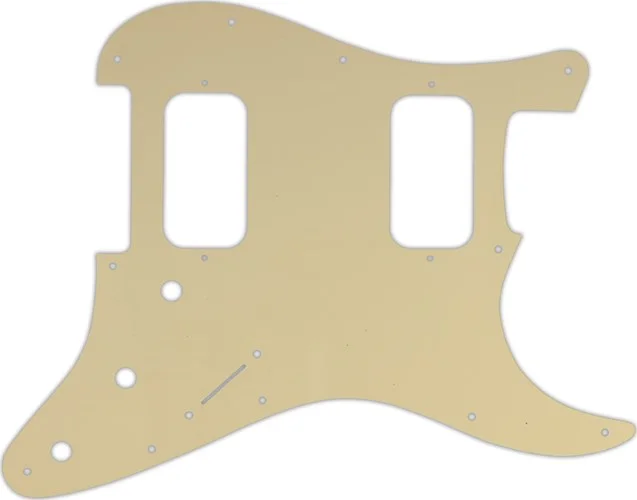 WD Custom Pickguard For Fender Big Apple Or Double Fat Stratocaster #06B Cream/Black/Cream