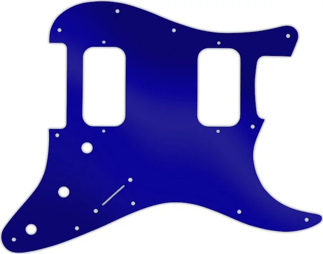 WD Custom Pickguard For Fender Big Apple Or Double Fat Stratocaster #10DBU Dark Blue Mirror