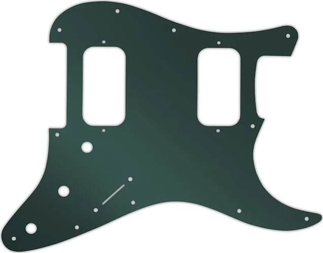 WD Custom Pickguard For Fender Big Apple Or Double Fat Stratocaster #10S Smoke Mirror