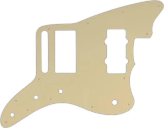 WD Custom Pickguard For Fender Blacktop Jazzmaster #06B Cream/Black/Cream